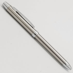 Padrino Padrino Stainless Steel Multi-Function Pen - Black/Red/.5mm Pencil Made in Japan freeshipping - RiNo Distribution