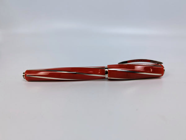 Visconti Limited Edition Red Divina Elegance Maxi Medium Fountain Pen #18/60