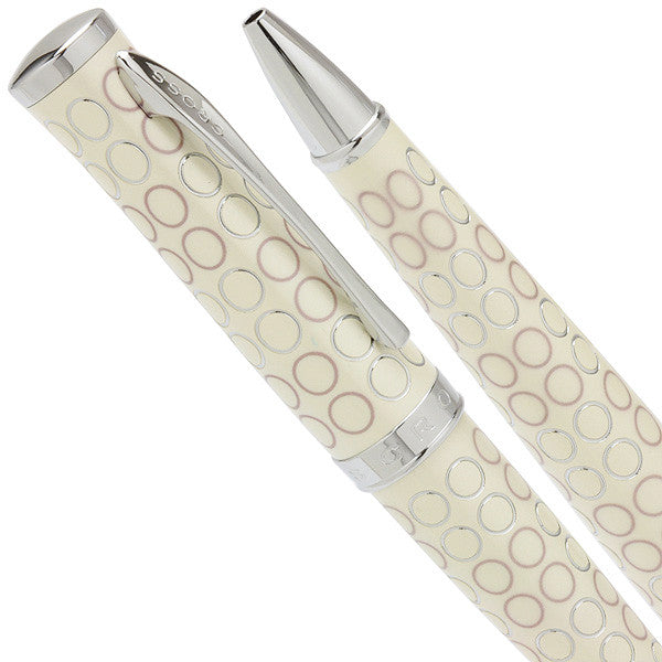 Cross Cross Sauvage Forever Pearl White Ballpoint Pen (AT0312-13) RARE freeshipping - RiNo Distribution