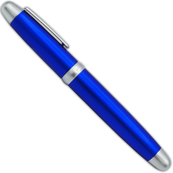 Sherpa Pen Classic Aluminum Perfect Blue Sharpie Pen Cover Side View
