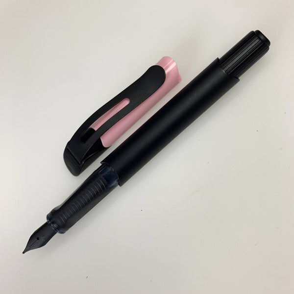 ONLINE of Germany ONLINE of Germany Academy Soft Touch Black/Pink Medium Fountain Pen freeshipping - RiNo Distribution