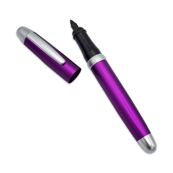 Sherpa Pen Passionate Purple Aluminum Sharpie uni-ball pen cover shell uncapped