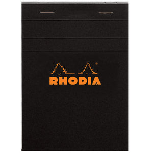 Rhodia Rhodia (R162009) 6" x 8 1/4" Staplebound Notepad (Graph Paper) w/Black Cover freeshipping - RiNo Distribution