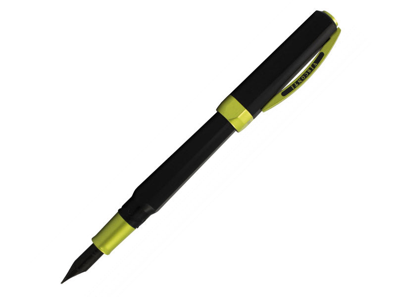 Visconti Visconti Opera Metal Roadster Black/Yellow Medium Fountain Pen (#738ST02) freeshipping - RiNo Distribution