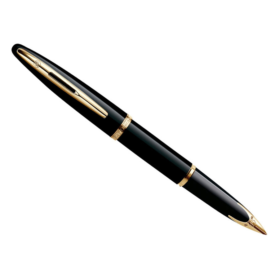 Waterman Waterman Black Sea GT Lacquer 18kt Gold Fine Fountain Pen (S0700300) freeshipping - RiNo Distribution