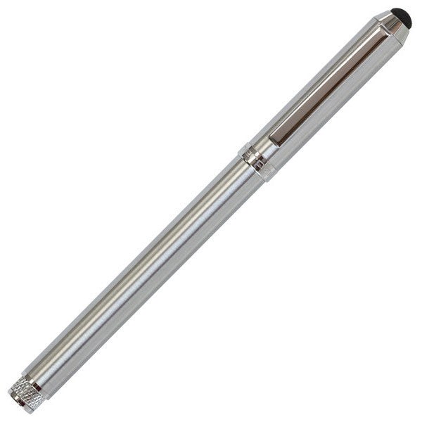 Sherpa Pen - Bic, Papermate, Linc Metal Ballpoint/Stylus Pen Cover - Brushed Steel