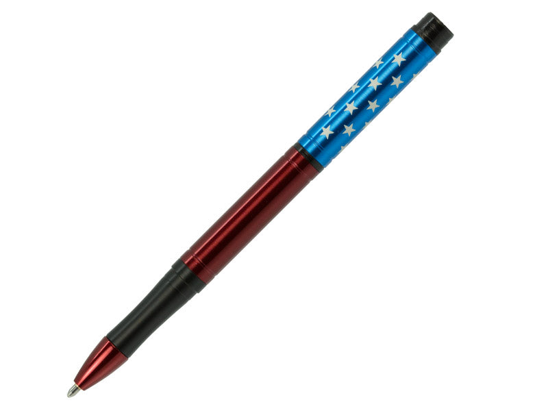 Fisher Space Pen Fisher Space Pen Pocket Tec Star Spangled American Flag Ballpoint Pen (#PT-SS) freeshipping - RiNo Distribution