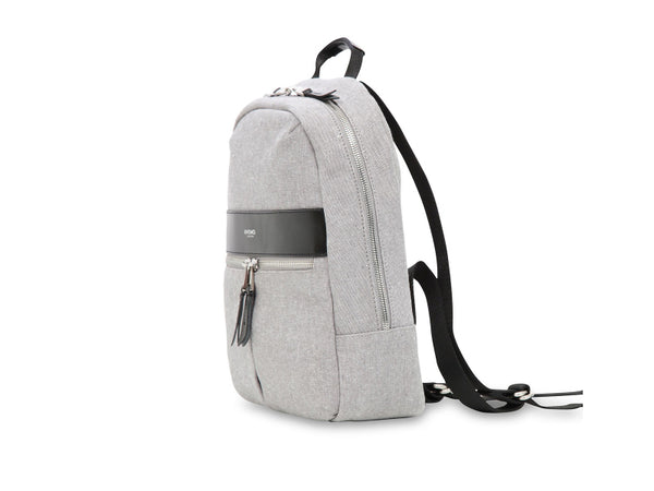 Knomo Beaux 11" Mini Heather Grey Backpack (#19-402) NWT