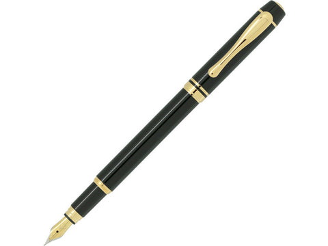 5280 5280 Ambassador Black/Gold Medium Fountain Pen freeshipping - RiNo Distribution