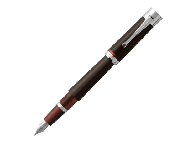 Montegrappa Desiderio Chocolate Brown 18kt Medium Fountain Pen (ISDET3AW)