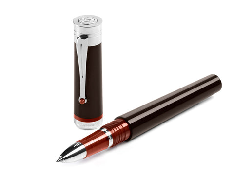 Montegrappa Desiderio Chocolate Brown Roller Ball Pen (ISDETRAW)