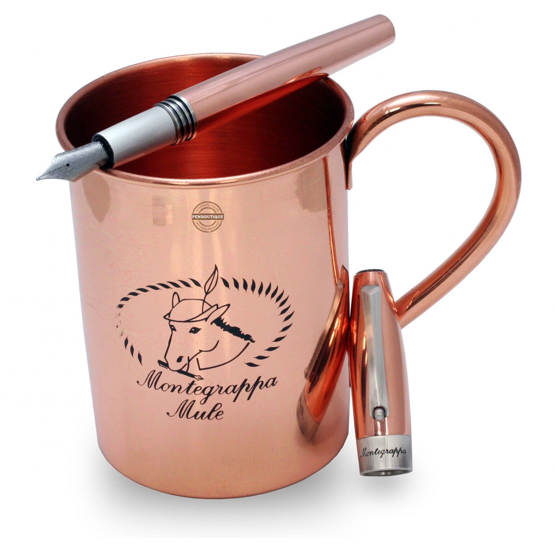 Montegrappa Montegrappa Fortuna Copper Mule Medium Fountain Pen w/Free Mug (ISFOH3CU) freeshipping - RiNo Distribution