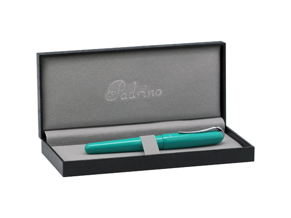 Padrino Padrino Trend Aqua Teal Medium Fountain Pen freeshipping - RiNo Distribution