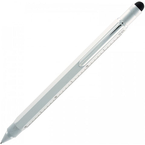 Monteverde Monteverde One Touch Stylus 9 Function Tool .9mm Pencil Silver (MV35241) freeshipping - RiNo Distribution
