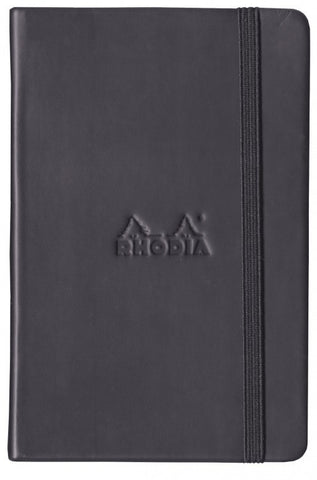 Rhodia Rhodia (R118769) 5 1/2" x 8 1/4" Webnotebook (Dot Grid Paper) w/Black Cover freeshipping - RiNo Distribution